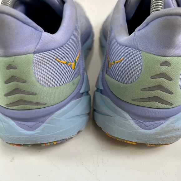 Hoka One One Clifton 8 Baby Lavendar‎ Green 1119394  Powersteps Insoles 10.5 - Picture 5 of 14